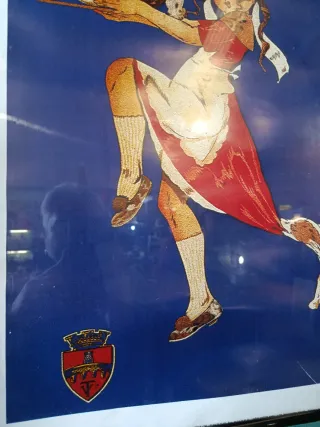 CARTEL PUBLICITARIO BIÈRE CHÂTELAINE.