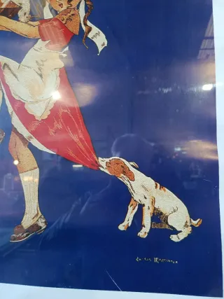 CARTEL PUBLICITARIO BIÈRE CHÂTELAINE.