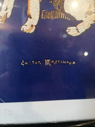 CARTEL PUBLICITARIO BIÈRE CHÂTELAINE.