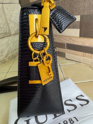 Bolso Guess Negro y Gris ¡NUEVO!