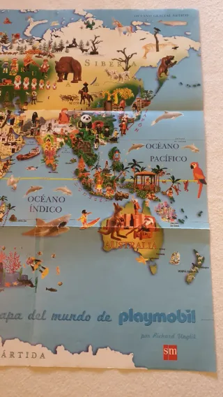 PLAYMOBIL Mapa del Mundo Richard Unglik