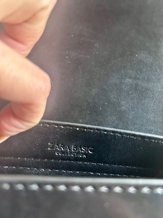 Bolso pequeño Zara negro