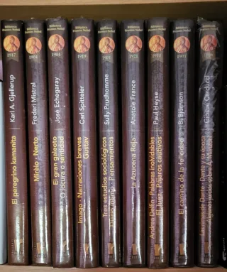 Colección Libros Premios Nobel