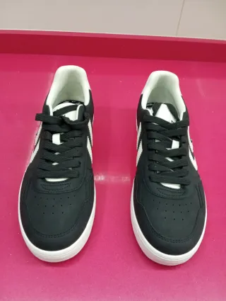 Zapatillas Hummel Hombre Azules y Blancas