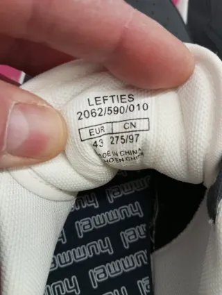 Zapatillas Hummel Hombre Azules y Blancas