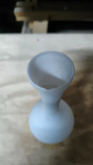 Coppa lampada vintage vetro bianco