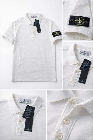 Camiseta Stone Island Blanca Talla L Nueva