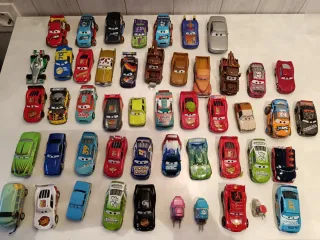 Coches Disney Pixar Metal Mattel  por unidad