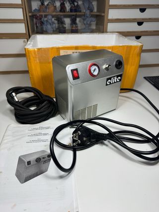 Mini compresor Elite para aerógrafo