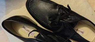 Scarpe uomo in pelle di cervo nere