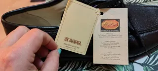 Scarpe uomo in pelle di cervo nere