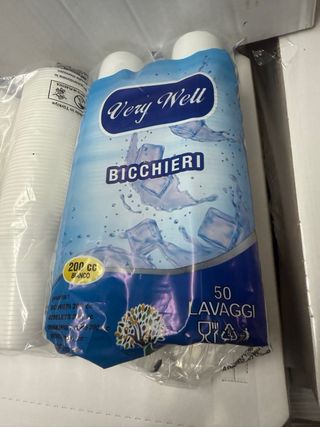 Bicchieri acqua Very Well 200cc