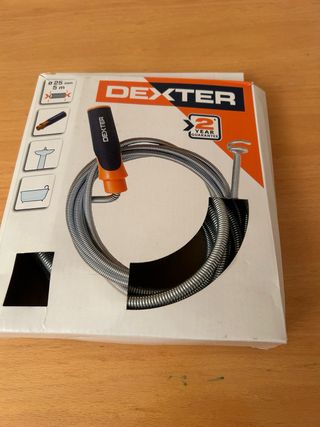 Desatascador de tuberías totalmente nuevo