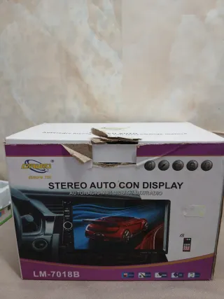Stereo Auto con Display Europa Tek LM-7018B