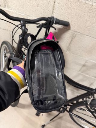 Bicicleta Todocamino Riverside 100 Negra