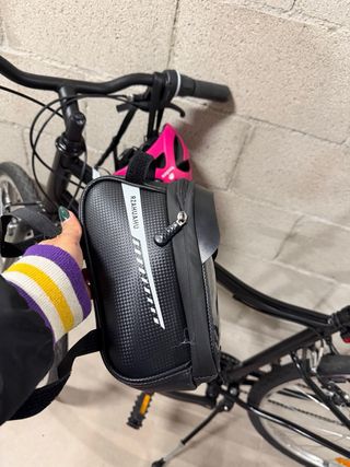 Bicicleta Todocamino Riverside 100 Negra