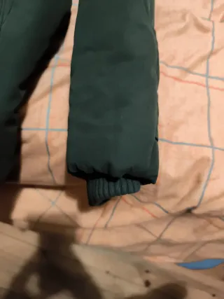 Abrigo Zara Verde Talla S