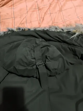 Abrigo Zara Verde Talla S