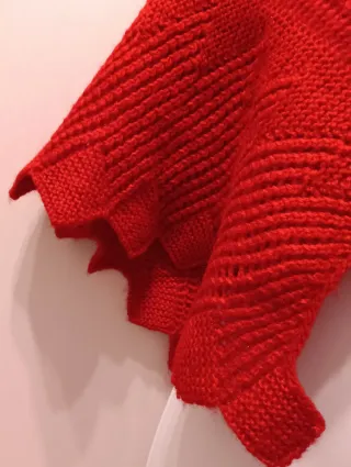 Toquilla mujer roja artesanal