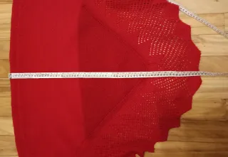 Toquilla mujer roja artesanal