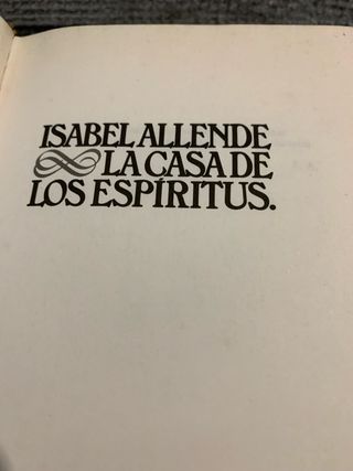 La casa de los espíritus