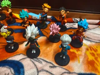Pack 15 Figuras Dragon Ball Super