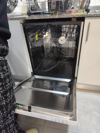 Lavavajillas Integrable con menos de un mes de uso