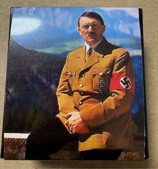 Moneda Conmemorativa Hitler Bañada en Oro