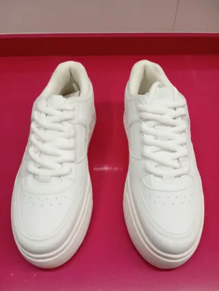 Zapatillas Zara Hombre Blancas