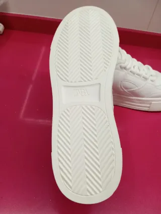 Zapatillas Zara Hombre Blancas