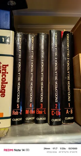 Enciclopedia della tecnica e meccanica Curcio