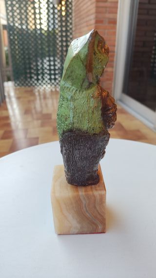 Escultura bronce Aurelio Teno “Fray Búho”