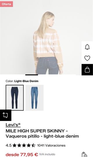 Pantalón Levi's 720 Azul