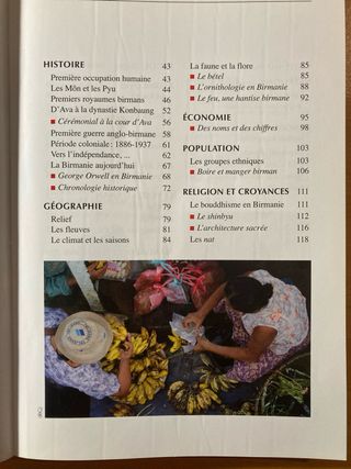 Guía de Birmania en francés