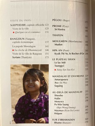 Guía de Birmania en francés