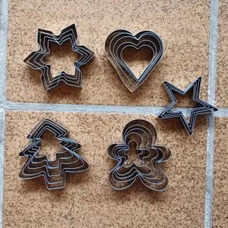 Manualidades arcilla/plastilina moldes y rodillos