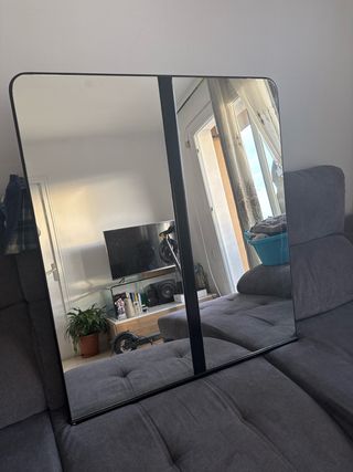 Specchio grande a figura intera in stile industriale