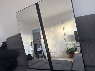 Specchio grande a figura intera in stile industriale