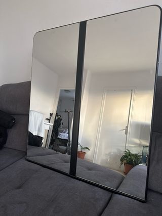 Specchio grande a figura intera in stile industriale