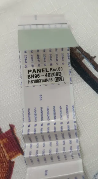 Cabo Flex LVDS Samsung BN96-40209D