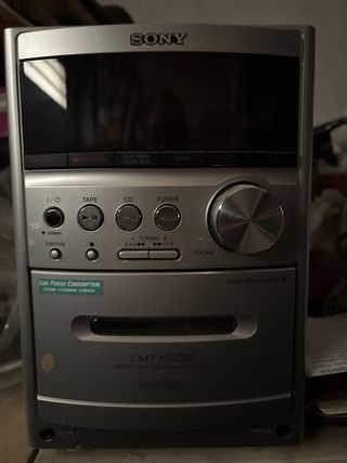 Minicomponente Sony CMT-NEZ50 Plata