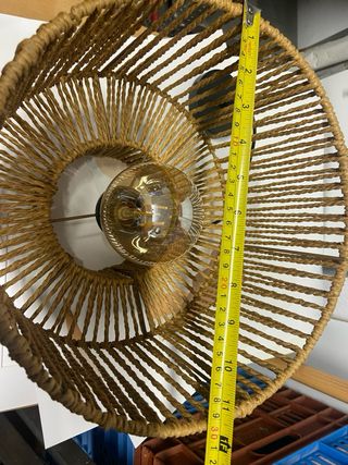 Lámpara de techo con bombilla