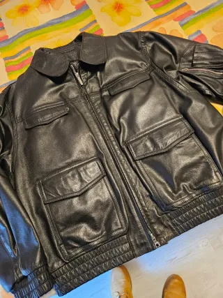 Cazadora Polizei cuero