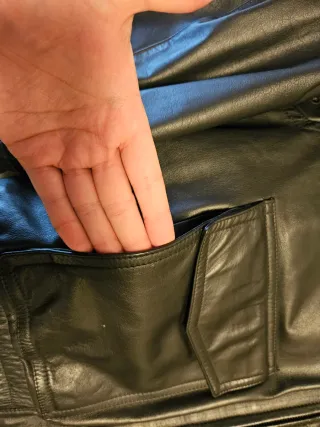 Cazadora Polizei cuero