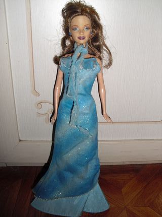 Barbie Bruna Fabulous Night 2005 Mattel Bambola