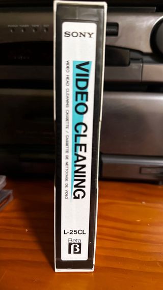 Sony L-25CL Beta Video Cleaning Cassette