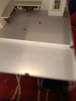 Espejo grande metal y cristal