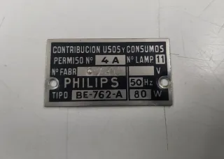 Recambios Radio Philips BE-762A BI AMPLI