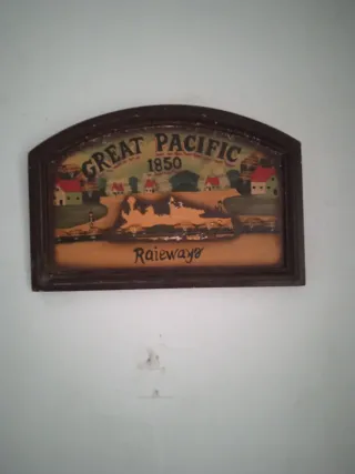 Cartel antiguo Great Pacific 1850