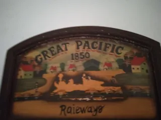 Cartel antiguo Great Pacific 1850